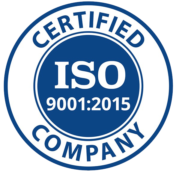 ISO 9001 : 2015 certified